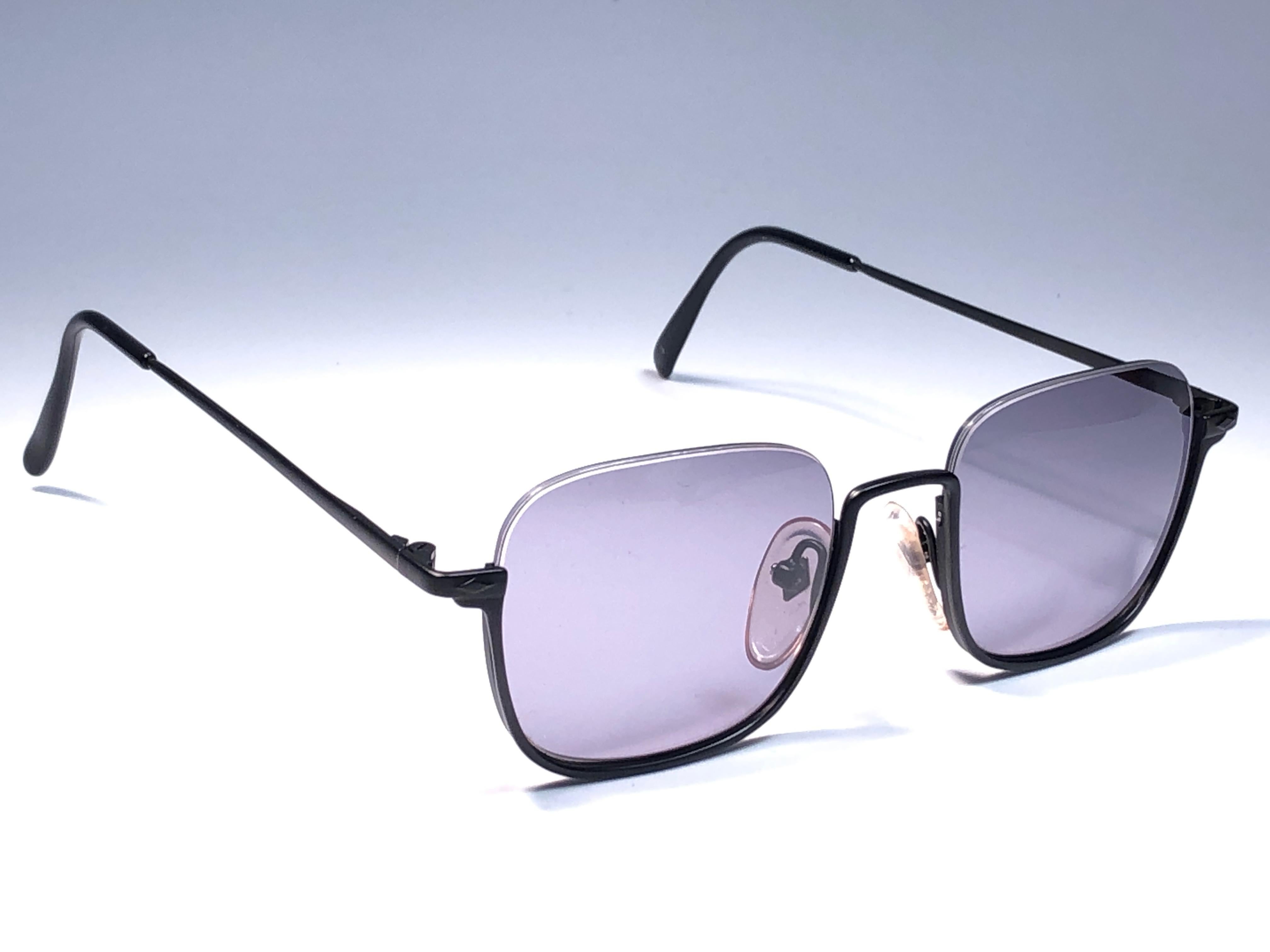 New Jean Paul Gaultier 55 7161 Half Frame Sunglasses 1990's Made in Japan  For Sale 2