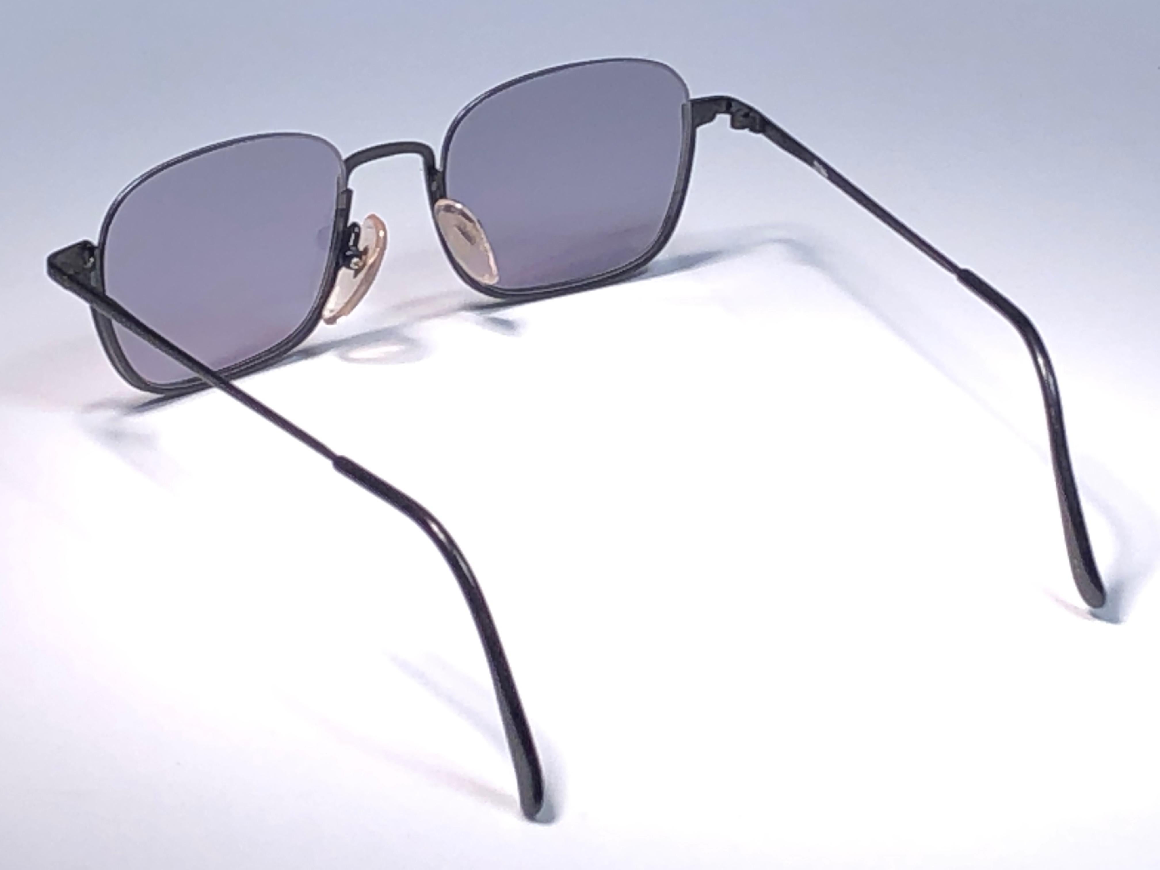 Nuevo Jean Paul Gaultier 55 7161 Gafas de sol de media montura años 90 Made in Japan en venta 3