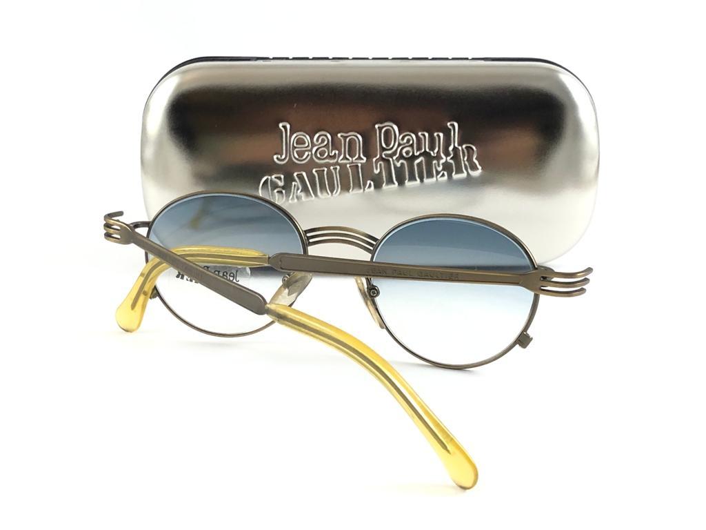 New Jean Paul Gaultier Junior 55  3174 Fork Chef Sunglasses 1990 Made in Japan  For Sale 2