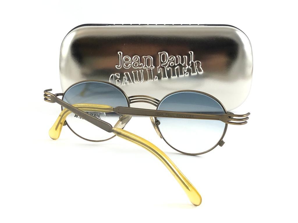 New Jean Paul Gaultier Junior 55  3174 Fork Chef Sunglasses 1990 Made in Japan 2