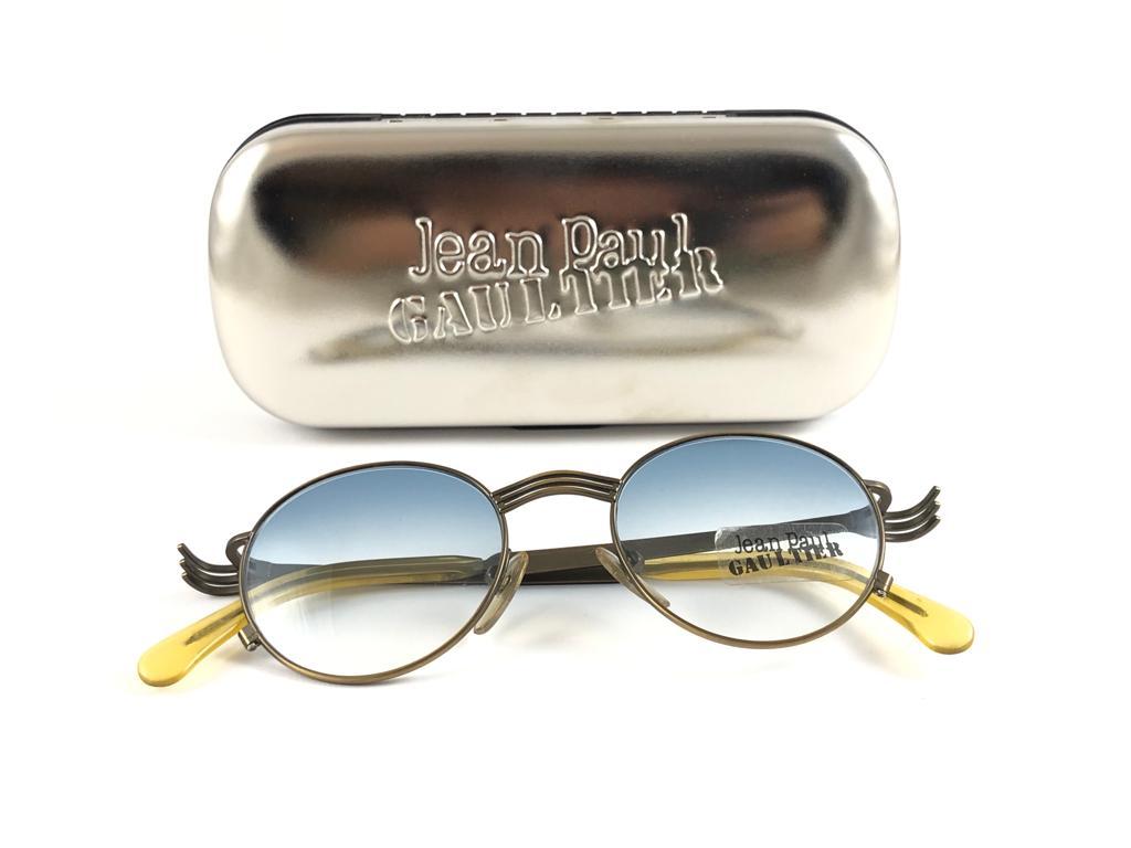 New Jean Paul Gaultier Junior 55  3174 Fork Chef Sunglasses 1990 Made in Japan 1