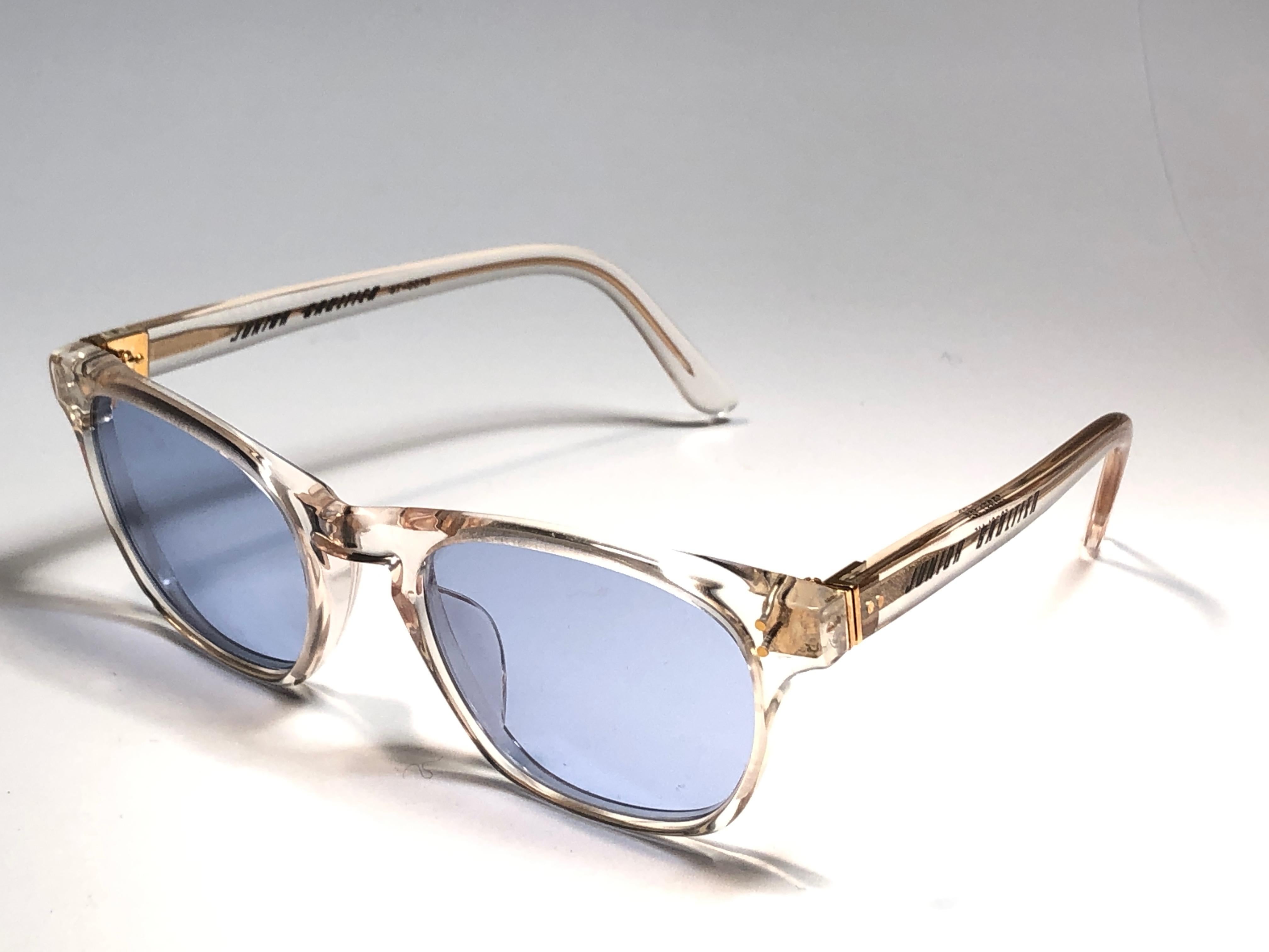 New Jean Paul Gaultier Junior 57 0073  Translucent Sunglasses 1990 Japan  For Sale 1