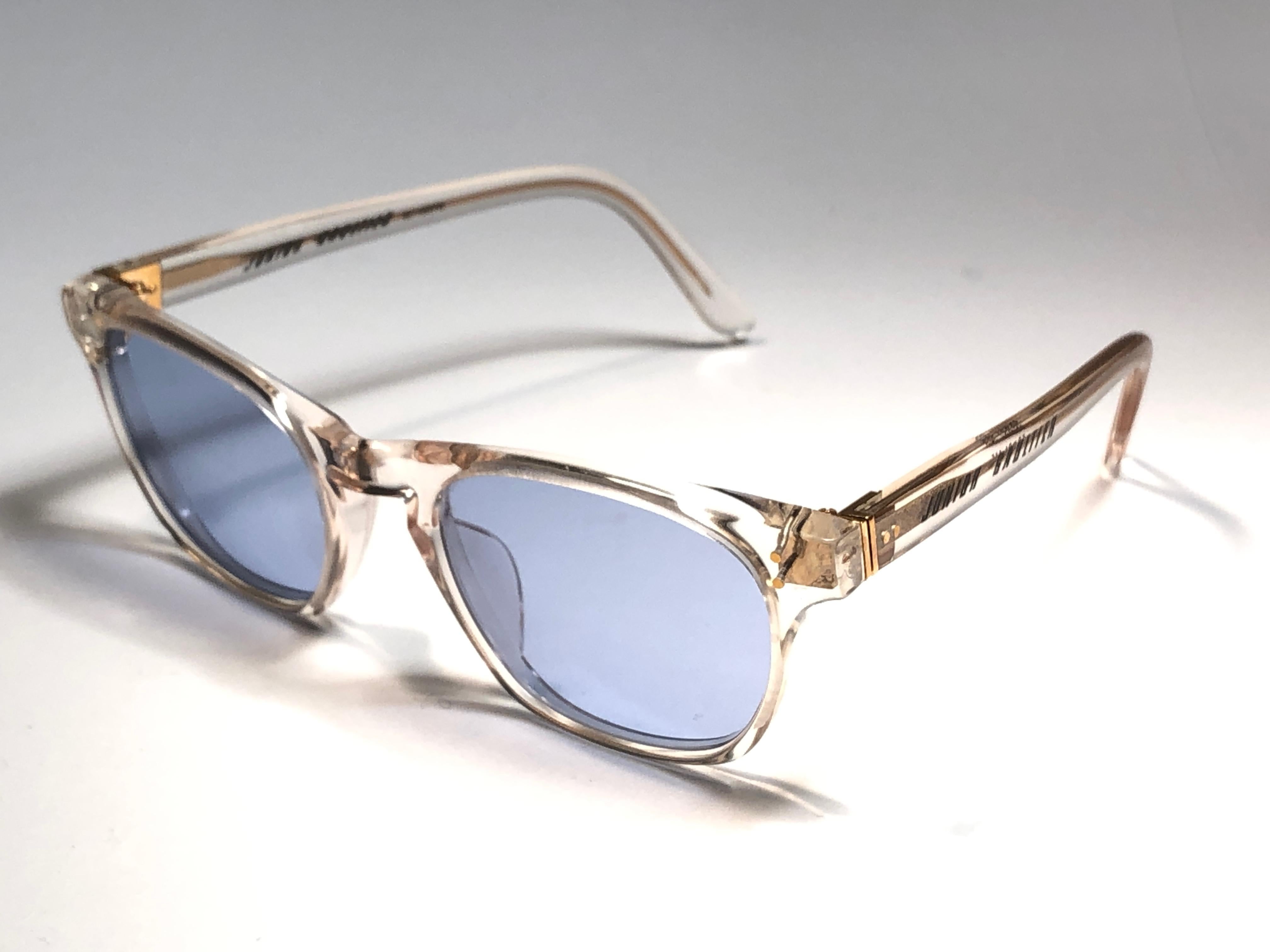 New Jean Paul Gaultier Junior 57 0073  Translucent Sunglasses 1990 Japan  For Sale 2