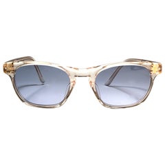 New Jean Paul Gaultier Junior 57 0073  Translucent Sunglasses 1990 Japan