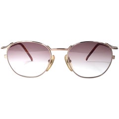 New Jean Paul Gaultier Junior 57 2276 Rose Gold Sunglasses 1990's Japan