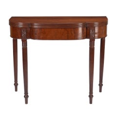 New Jersey Cherry Flip Top Game Table, c. 1795