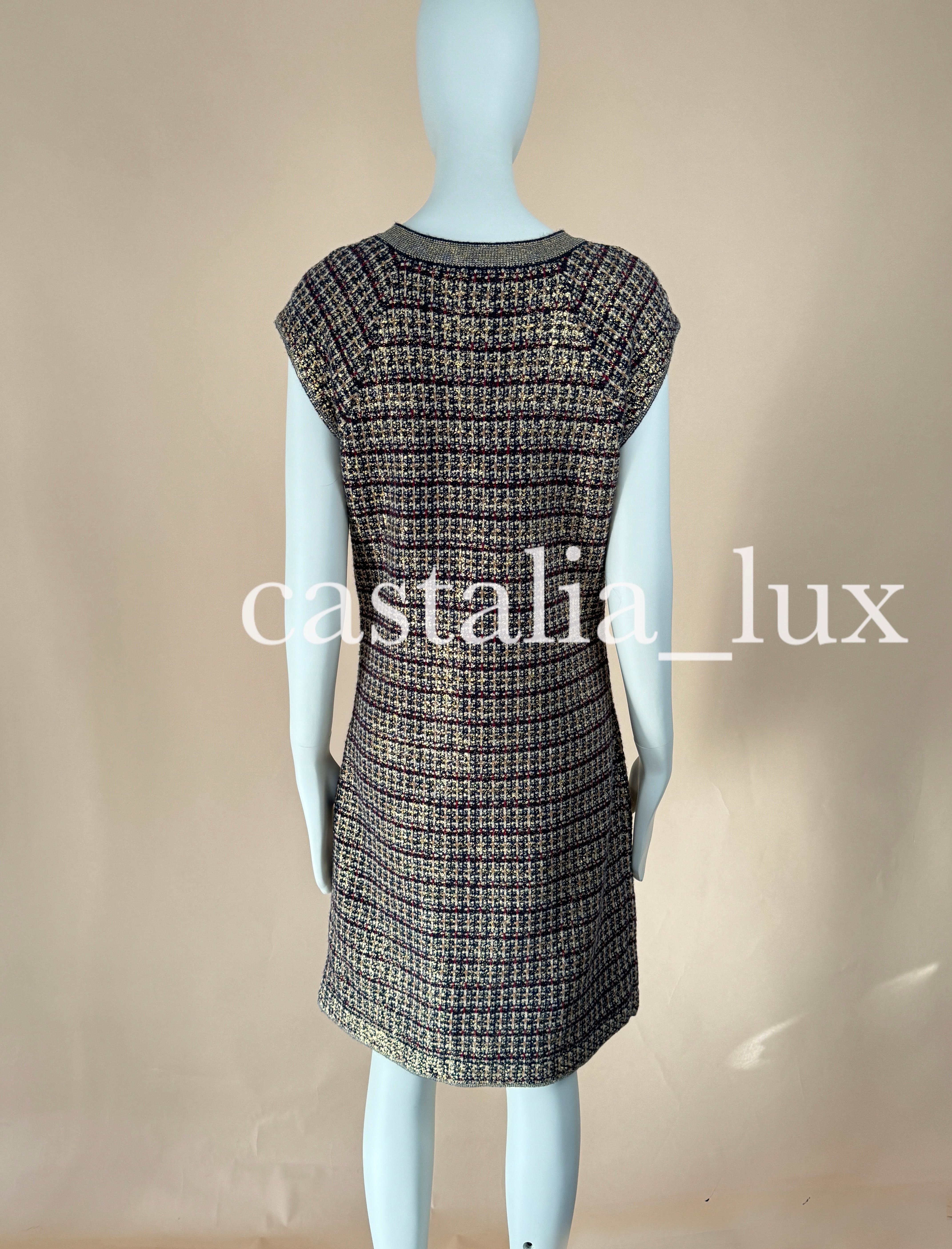 New Jewel Gripoix Buttons Paris / Byzance Dress For Sale 11