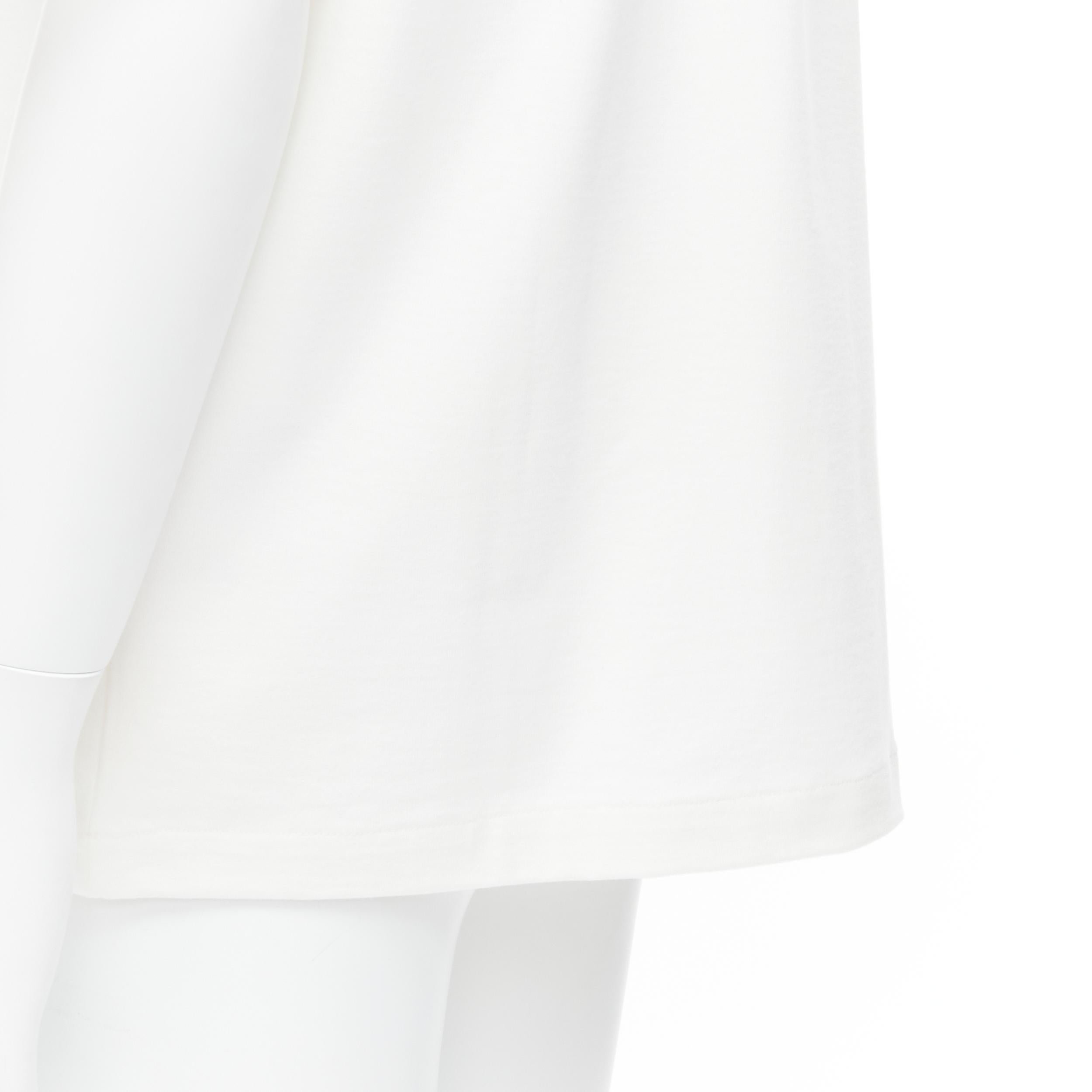 new JIL SANDER 2021 Florence Henri white photo patchwork boxy t-shirt XS 2