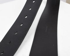 New Jil Sander women unisex 4.5cm 58-78cm Men Belt Size 34/Small