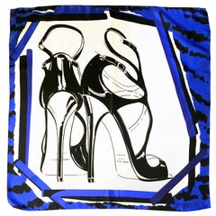 New Jimmy Choo Shoe - Silk Scarf