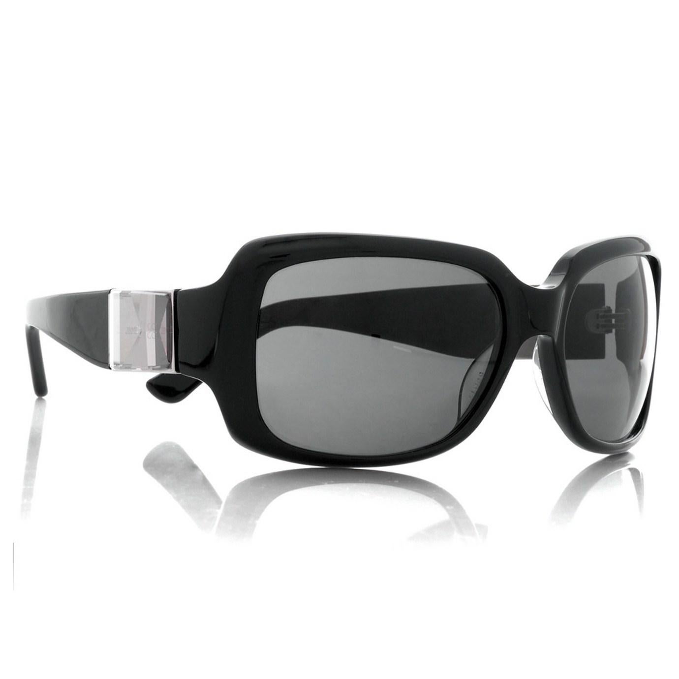 Neu Jimmy Choo Swarovski-Sonnenbrille mit Etui und Schachtel $595 4