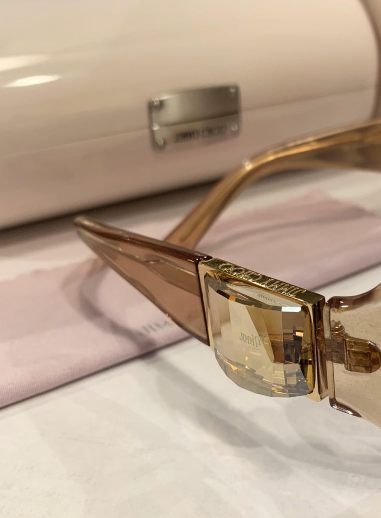 jimmy choo swarovski glasses