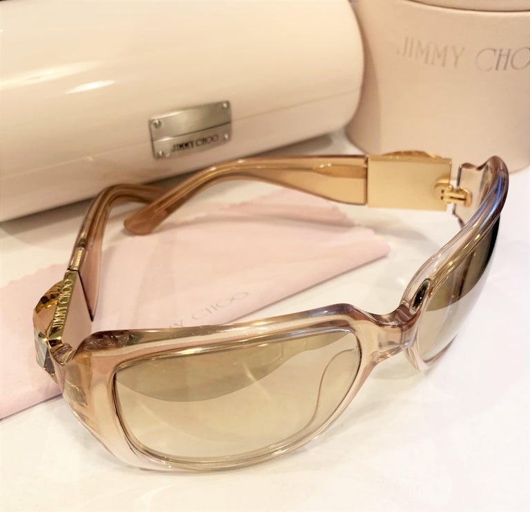 jimmy choo swarovski glasses