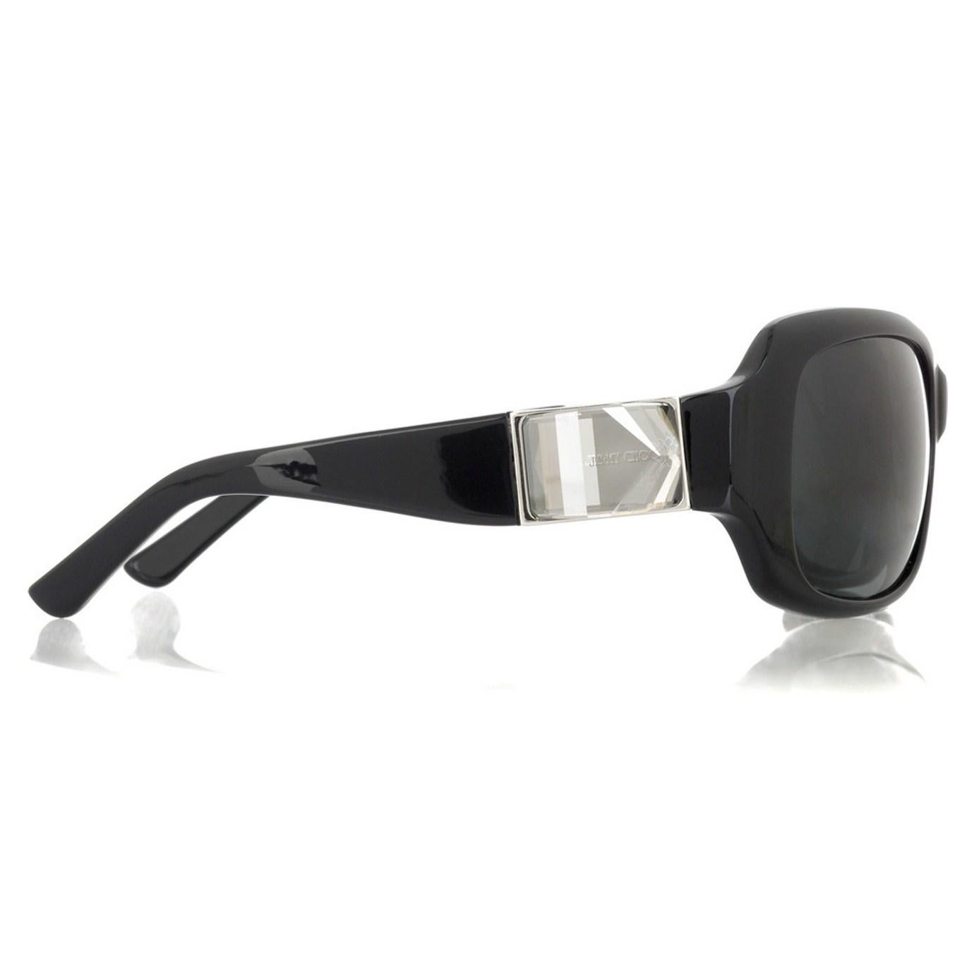 Neu Jimmy Choo Swarovski-Sonnenbrille mit Etui und Schachtel $595 1