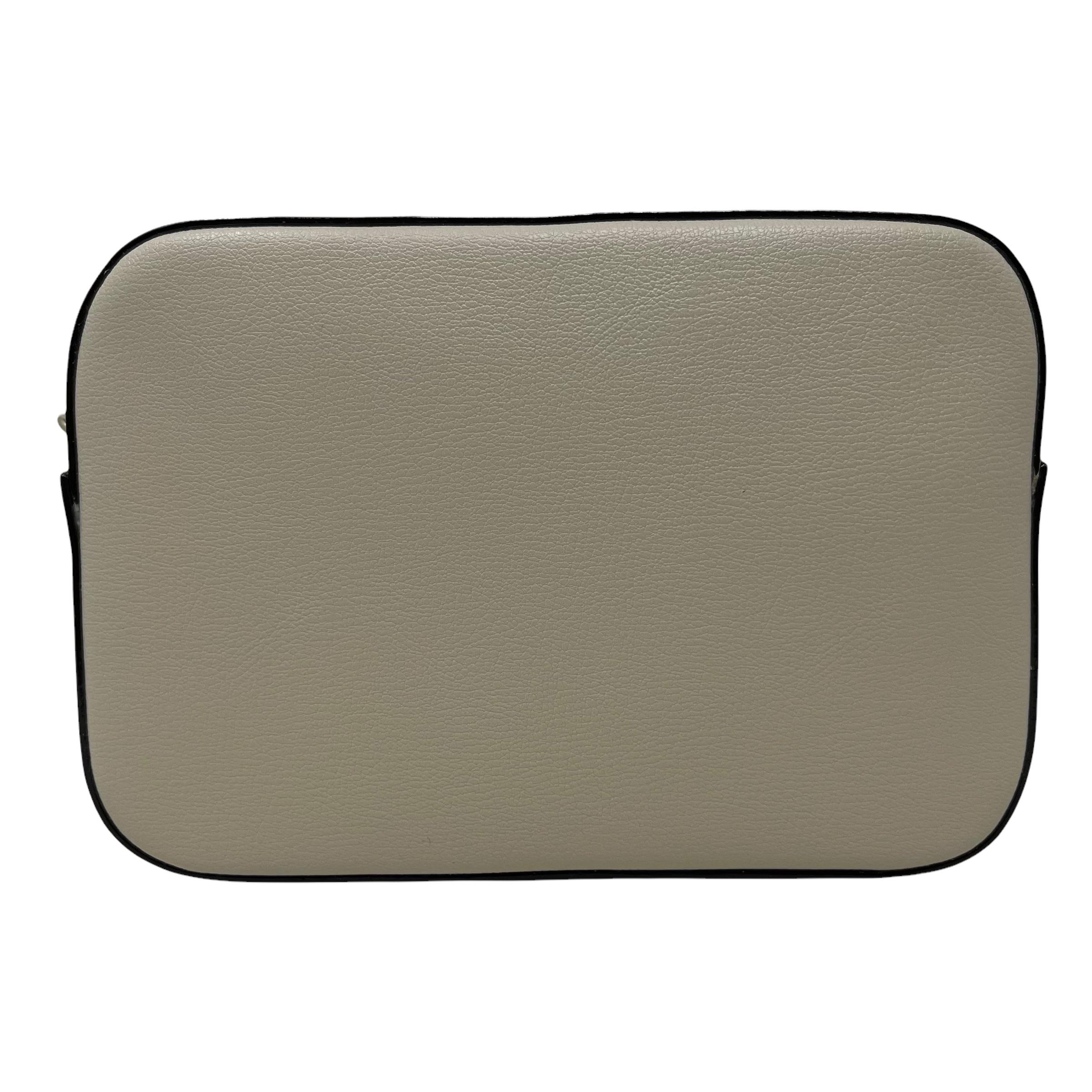 NEW Jimmy Choo Weiße JC Kamera Leder Crossbody Umhängetasche im Angebot 5