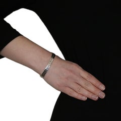 John Hardy Modern Chain Bracelet Sterling Silver Women's Designer