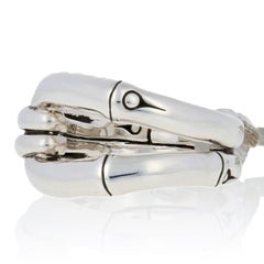 John Hardy Bamboo Ring, Sterling Silver Designer Statement