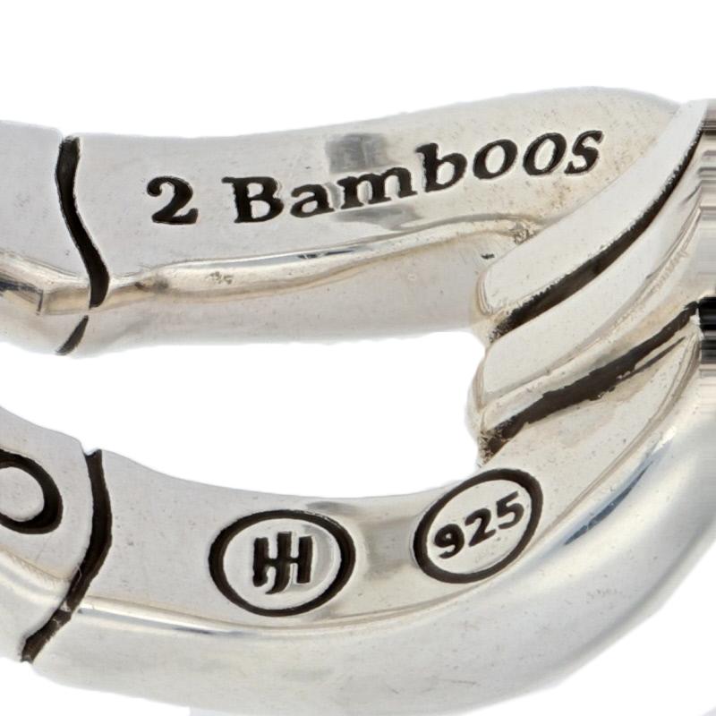 John Hardy Bamboo Ring, Sterling Silver Designer Statement 1