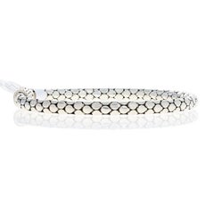 John Hardy Dot Slim Chain Bracelet, Sterling Silver Women's Designer