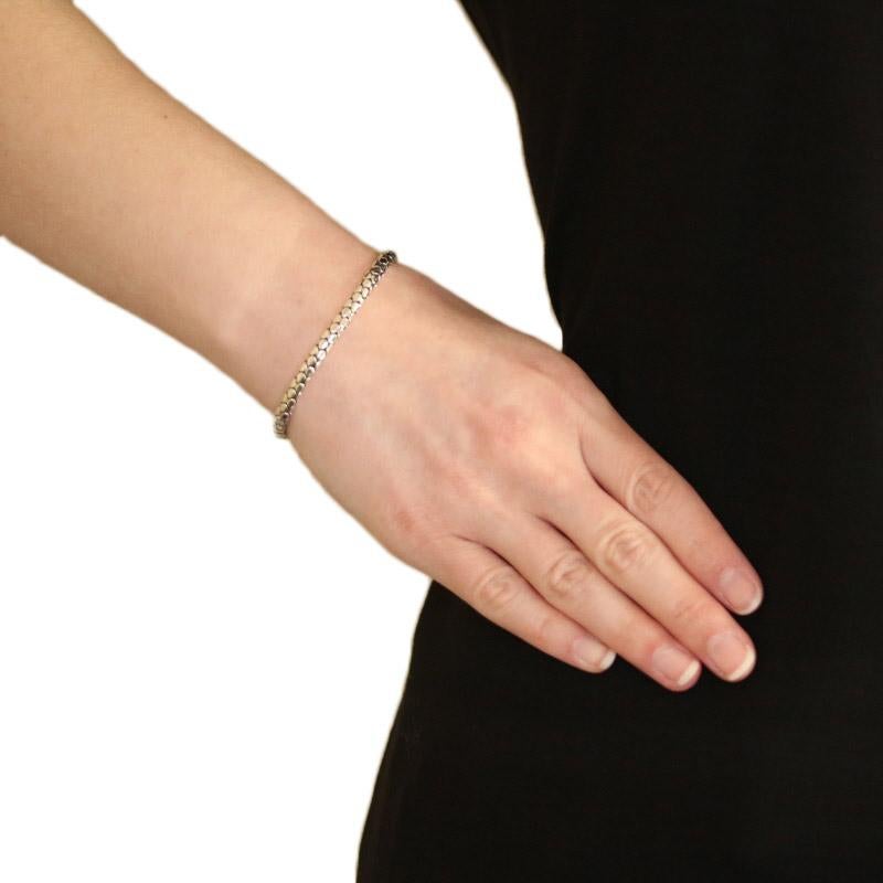 John Hardy Dot Slim Chain Bracelet, Sterling Silver Women's Designer 3