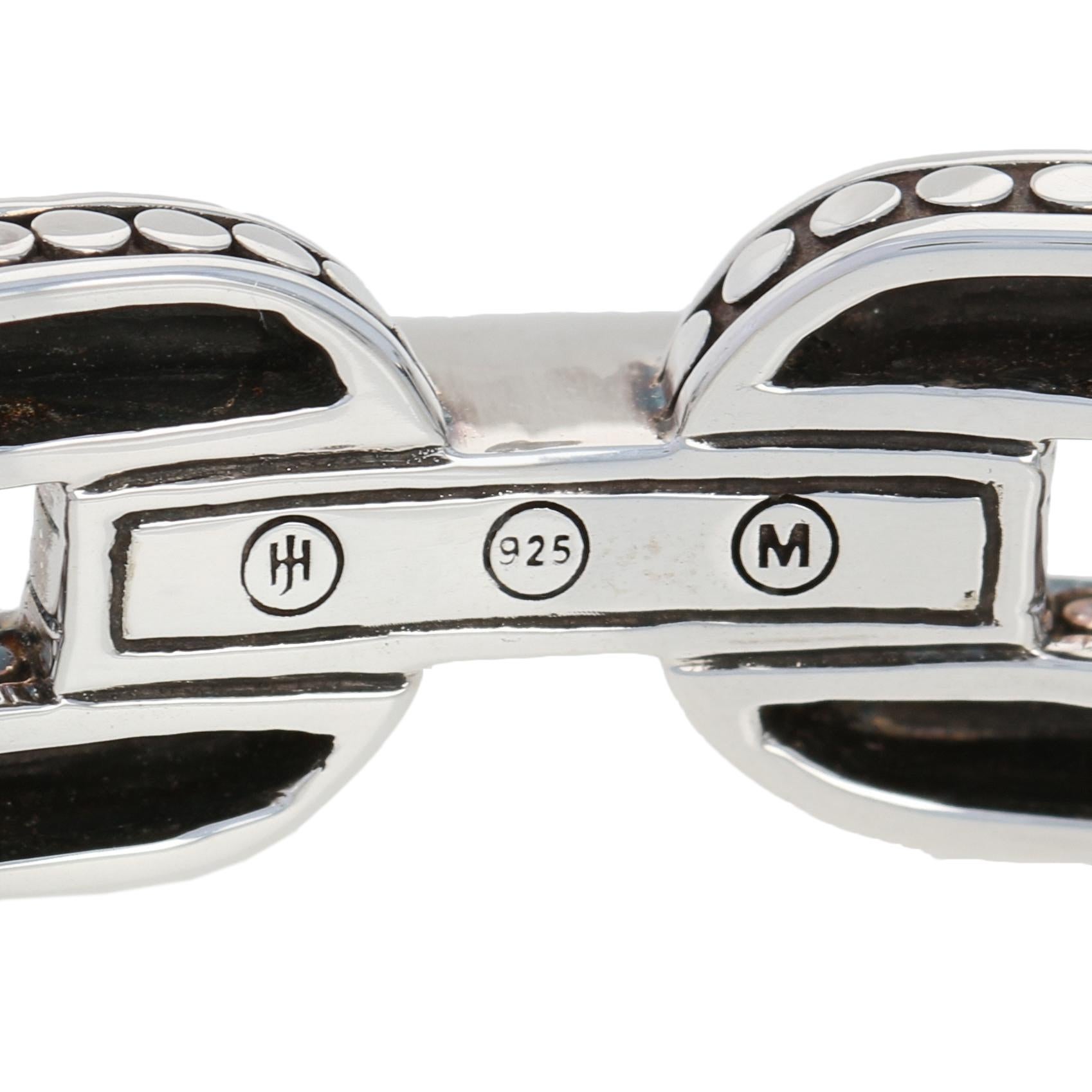 Women's John Hardy Sterling Silver Diamond Bracelet, 925 Dot Kick Cuff