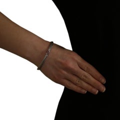 John Hardy Sterling Silver Lava Pink Spinel Bracelet, 925 Classic Chain