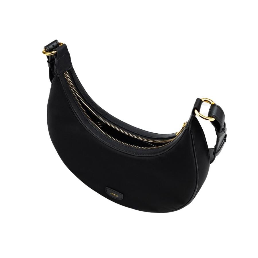 New JW PEI Black Carly Nylon Saddle Shoulder Bag at 1stDibs carly