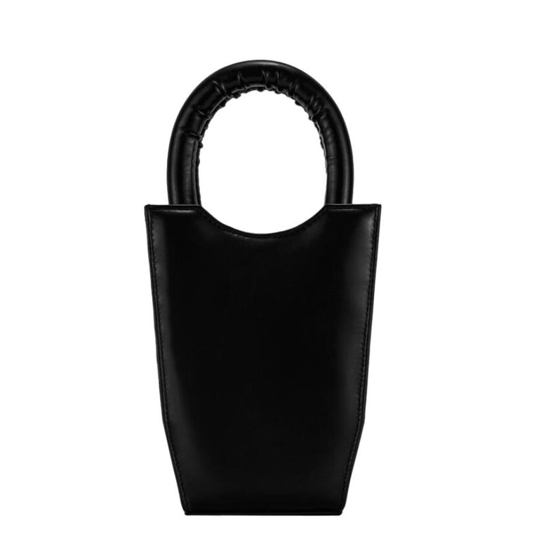 New JW PEI Black FEI Soft Volume Vegan Leather Phone Bag Crossbody Bag