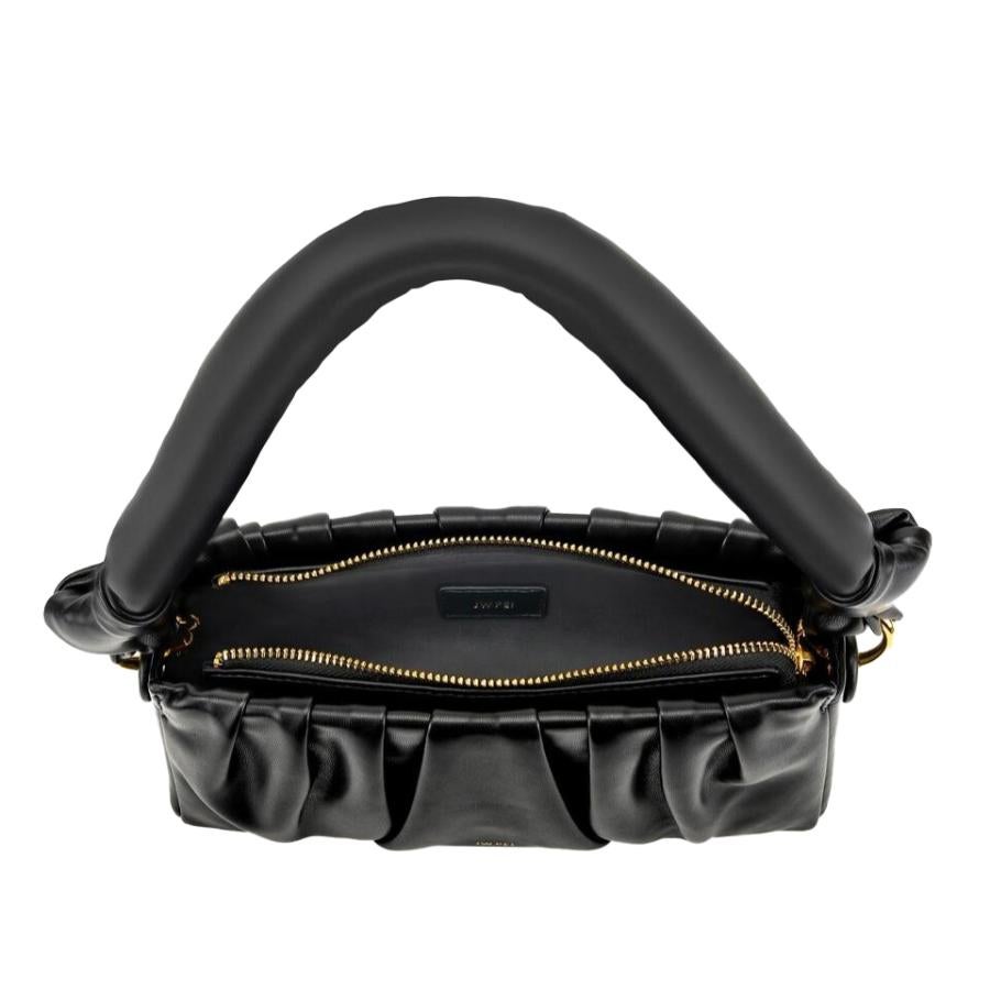 Women's New JW PEI Black Mila Vegan Leather Shoulder Bag