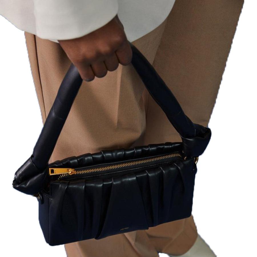New JW PEI Black Mila Vegan Leather Shoulder Bag 3
