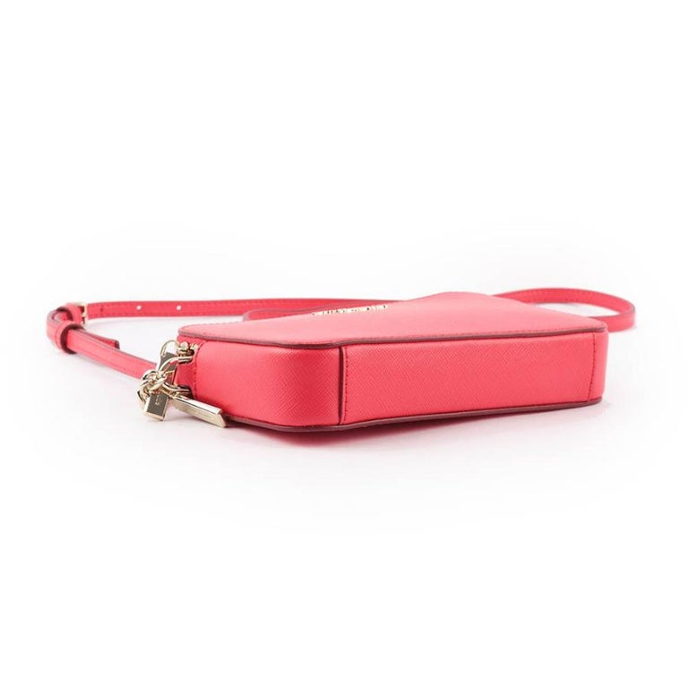 NEW Kate Spade Digital Red Staci Nouveau Bloom Double Zip Small