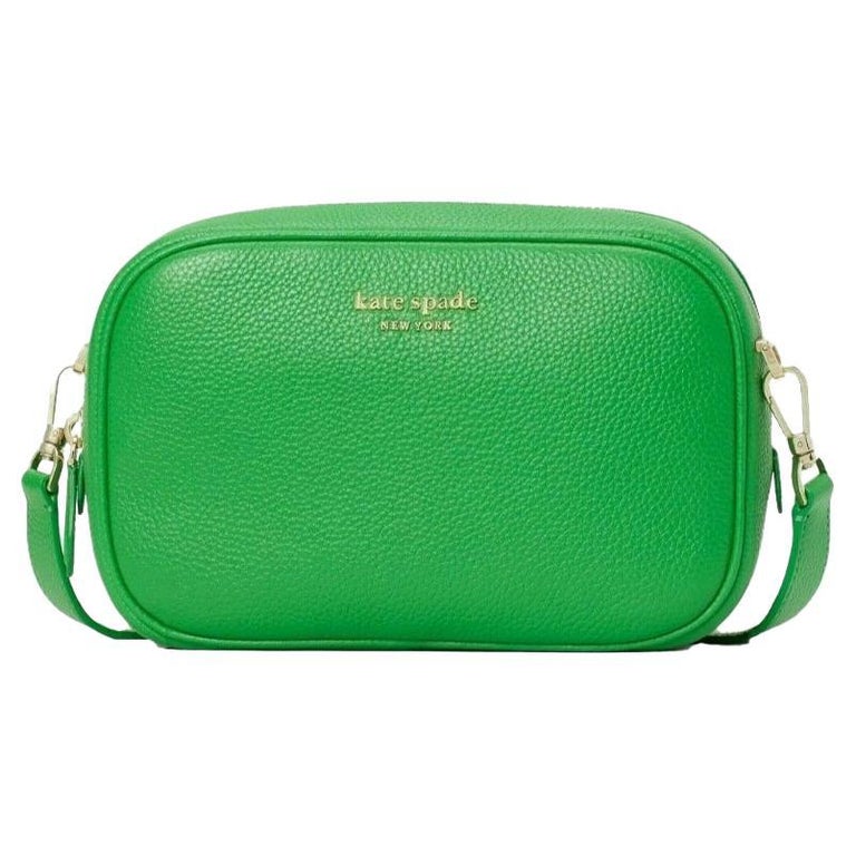 NEW Kate Spade Green Jay Astrid Medium Leather Crossbody Bag For Sale