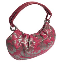 New Kate Spade Her Spring 2005 Pink Brocade Bag With Box