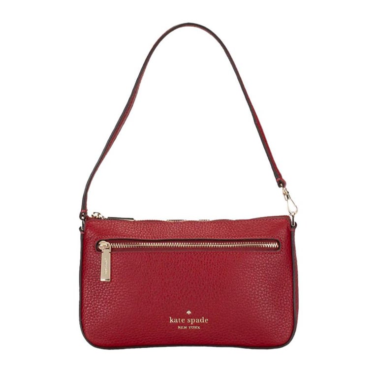 NEW Kate Spade Red Leila Convertible Wristlet Shoulder Bag For Sale at ...