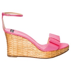 New Kate Spade Spring 2005 Collection Cabo Wedge Heel Size 10