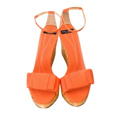 Neu Kate Spade Frühjahr 2005 Kollektion Cabo Keil Heel Größe 9