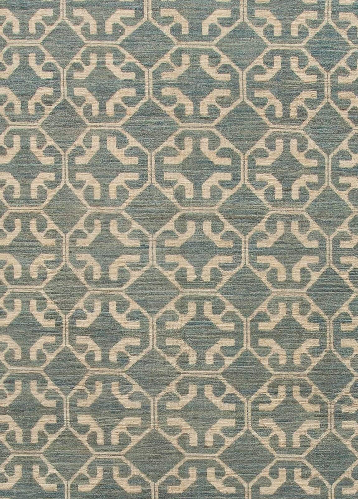 A modern Khotan carpet.