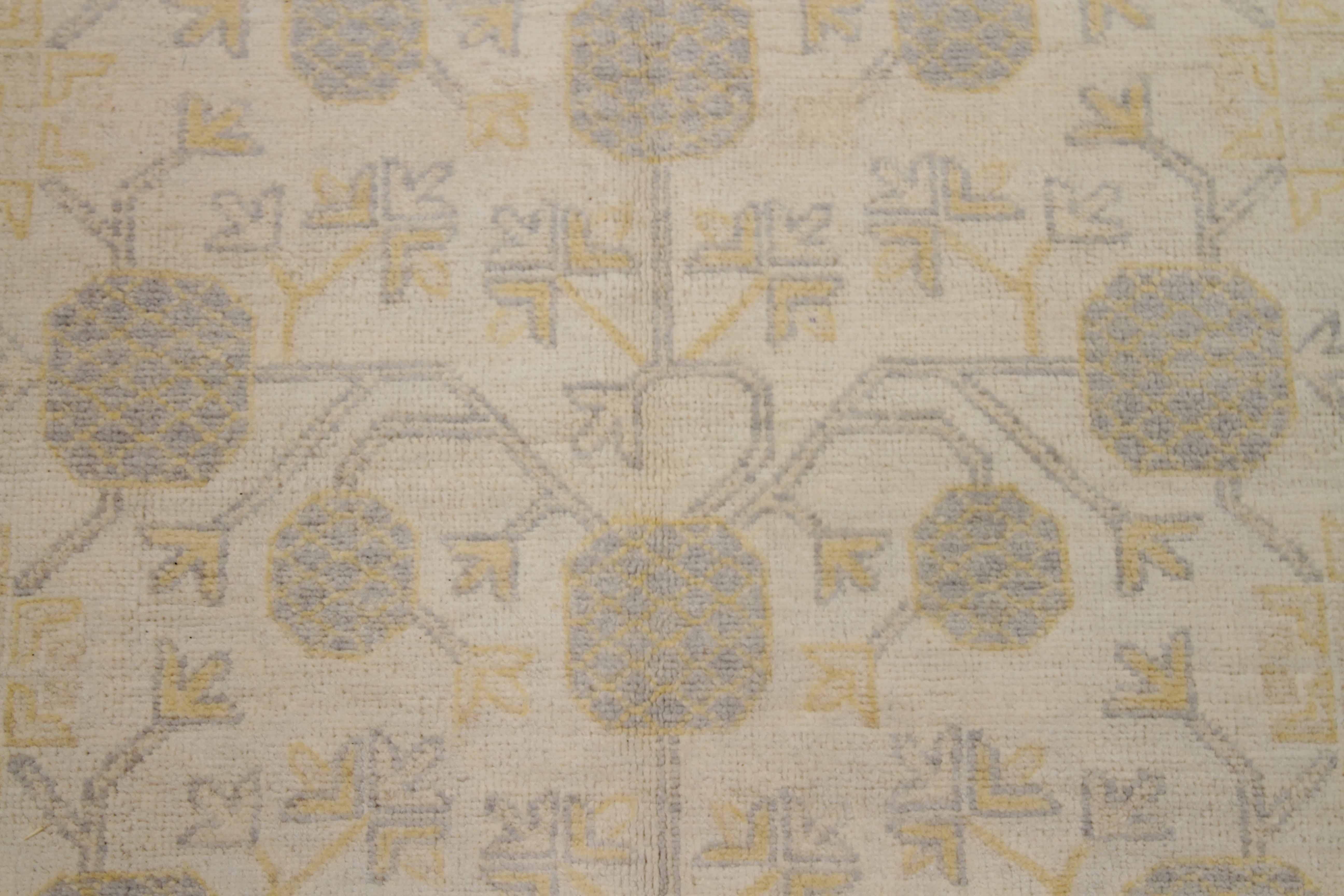 Nouveau tapis afghan de style Khotan à l'aspect 