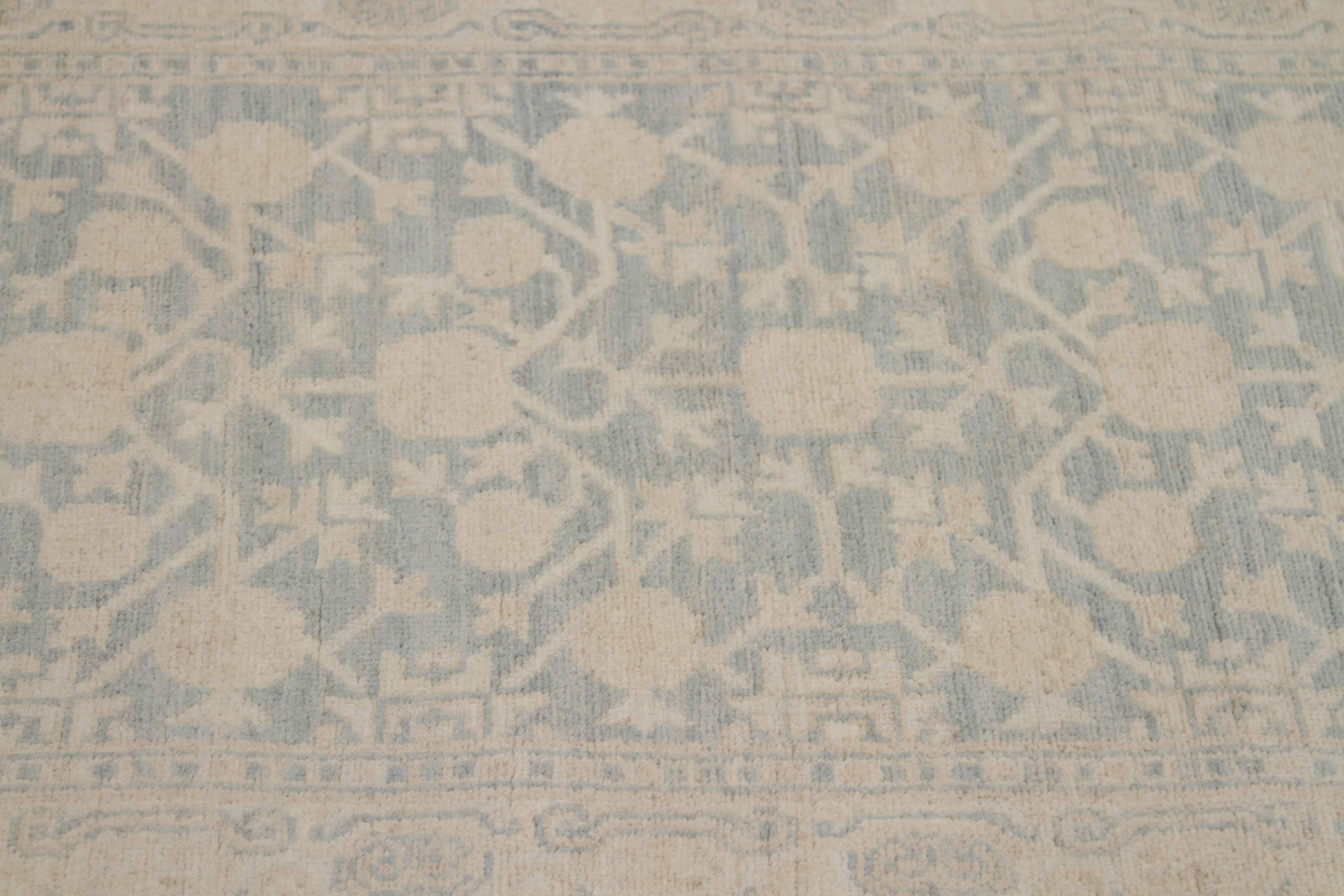 New Khotan Style Afghan Runner Rug with 17th-Century Antique Look In New Condition In Dallas, TX
