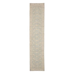 New Khotan Style Afghan Runner Rug with 17th-Century Antique Look