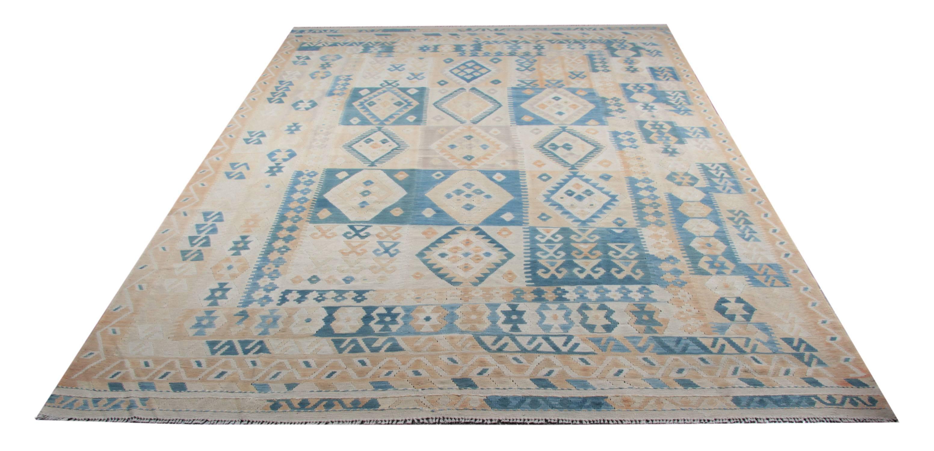 New Kilim Rugs, Traditional Rugs, Afghan Rugs, Carpet from Afghanistan In Excellent Condition In Hampshire, GB