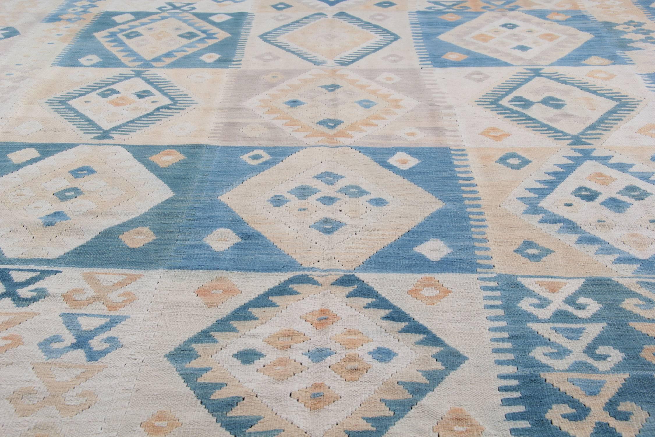 Contemporary New Kilim Rugs, Traditional Rugs, Afghan Rugs, Carpet from Afghanistan