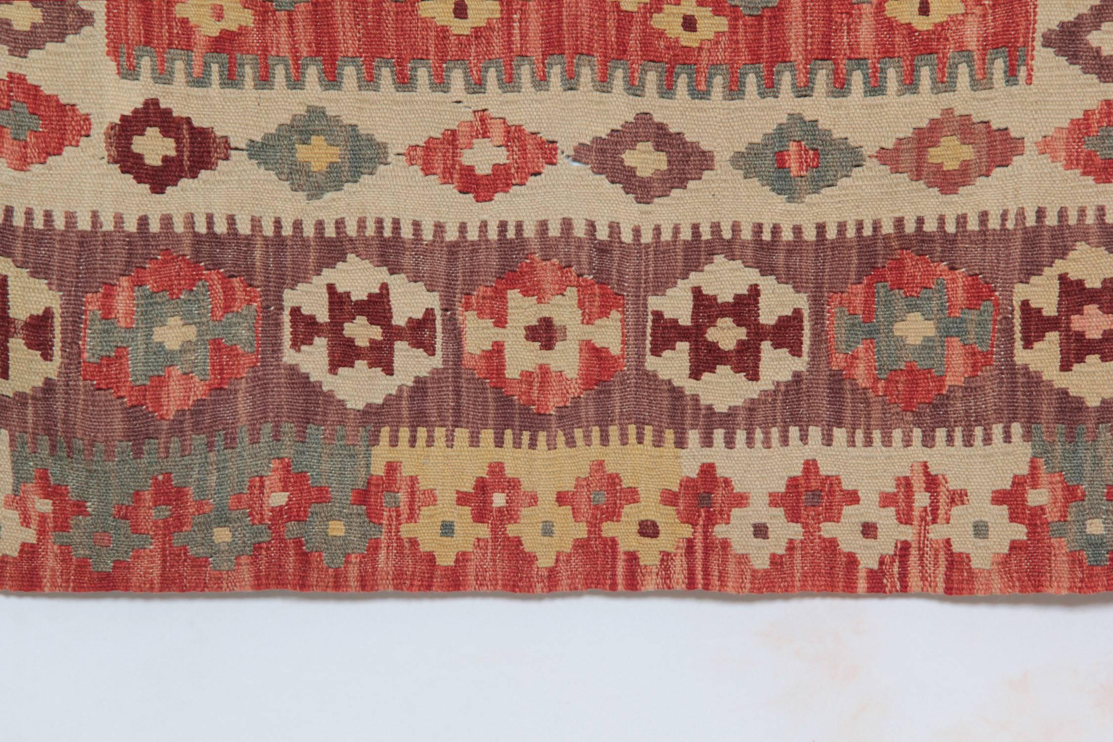 Vegetable Dyed New Kilim Rugs, Traditional Rugs, Carpet from Afghanistan