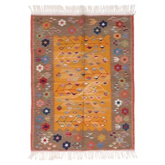 Nueva Alfombra Moderna Konya Kilim Anatolia Central Alfombra Turca