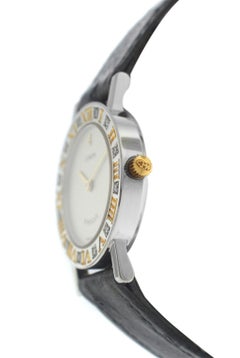 New Ladies Corum Romvlvs Stainless Steel Diamonds Quartz 24M Watch