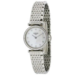 New Ladies Longines La Grande Classique Steel Mother of Pearl Watch Quartz