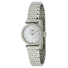 New Ladies Longines La Grande Classique Steel Mother of Pearl Watch Quartz