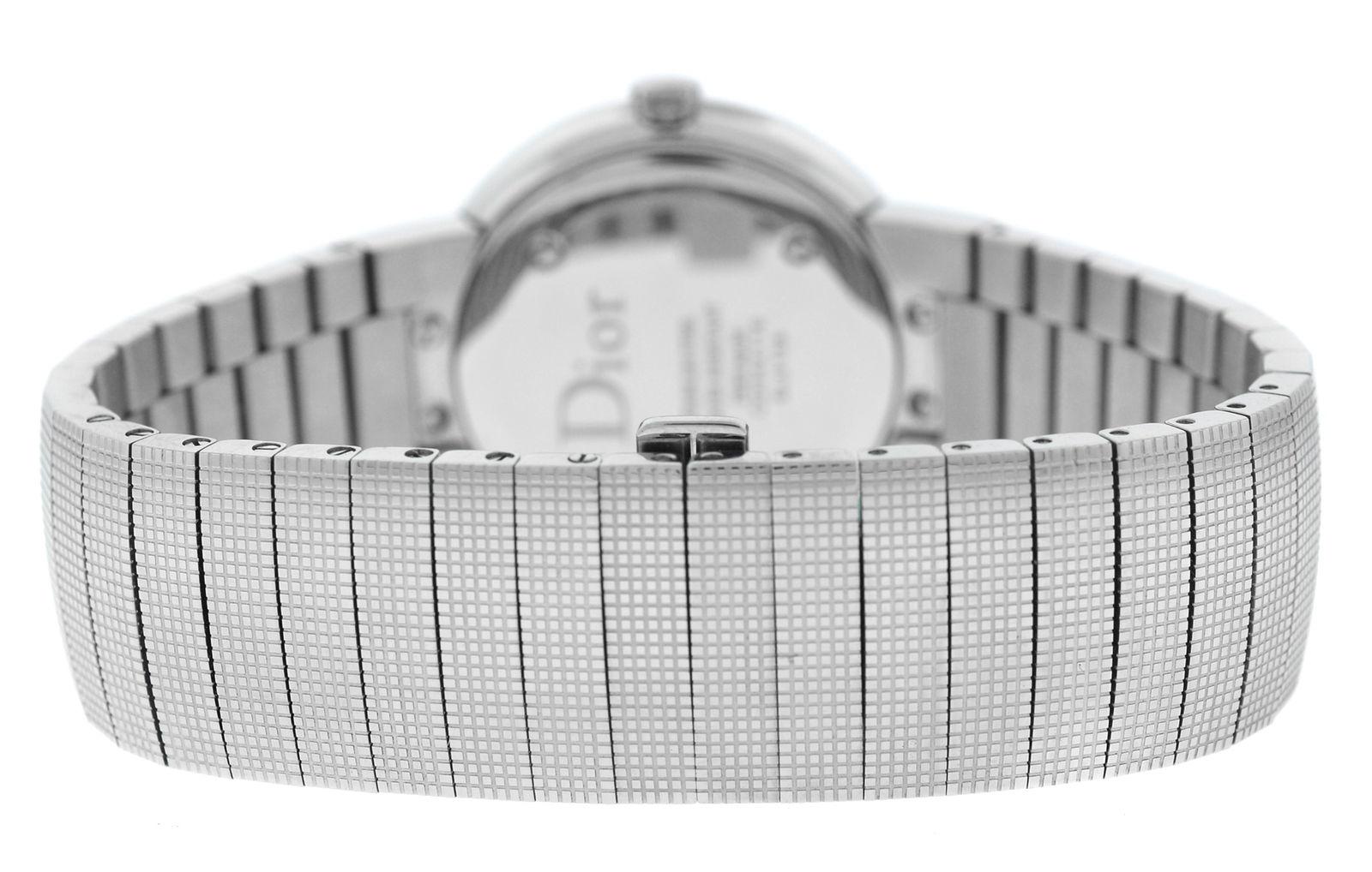 Modern New Lady Christian Dior La D De Dior Steel Quartz Watch