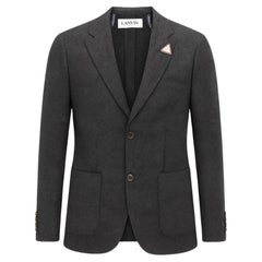 New Lanvin Blazer Men Jacket Size Small