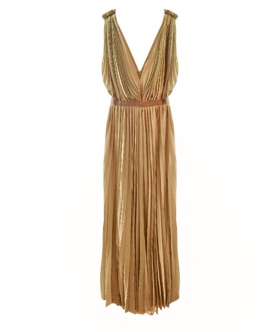 LANVIN


Gold Color Pleated Long Dress



 FR  Size 38 - US 6


Made in France 
Brand new, with tags

 100% authentic guarantee 

       PLEASE VISIT OUR STORE FOR MORE GREAT ITEMS 